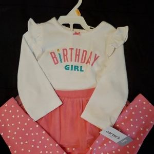 🚫SOLD🚫12 mos. Birthday Girl Set